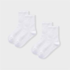 【实体店同款】男童女童中袜两双装2023年秋季新款安奈儿童装JM337922