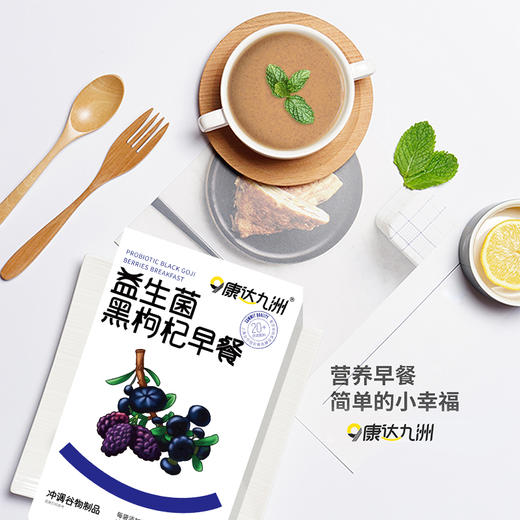 自营（康达九洲）-益生菌黑枸杞早餐300g 商品图3
