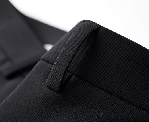 半身缘男裤 秋季YKK如意腰四面高弹修身商务西裤休闲裤337 商品图10