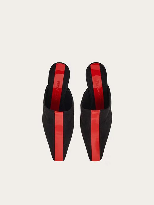 【特价商品不退不换】FERRAGAMO 菲拉格慕 莫卡辛鞋女  0766423-001 黑色.【鞋底有膜，试穿小心】（暂无品牌物料包装） 商品图2