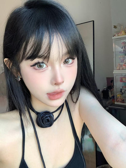 【中直径】HANCON-抹茶牛乳--14.5mm【半年抛 0-800度 无525/575】 商品图3