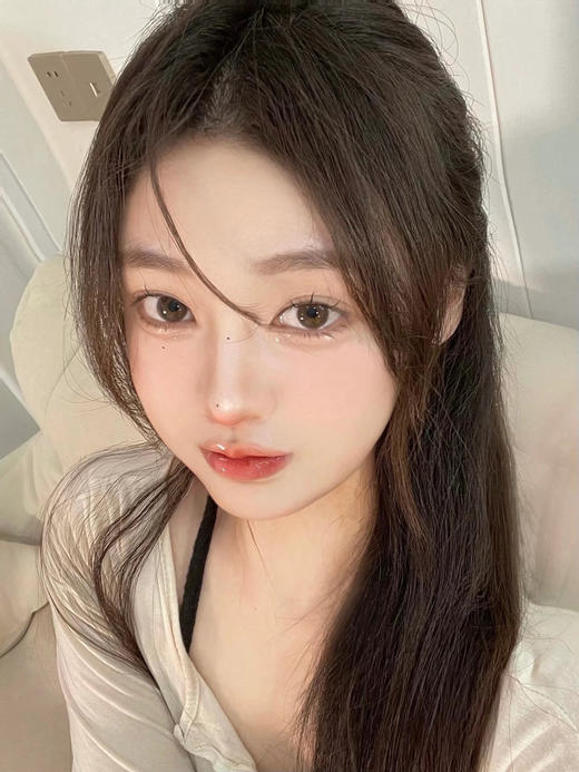 【中直径】HANCON-燕麦可可--14.2mm【半年抛 0-800度 无525/575】 商品图1