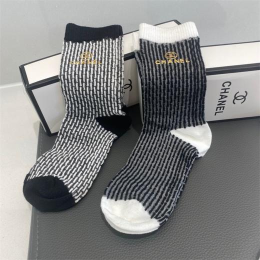 B007香N儿女士网红爆款堆堆袜中长袜 商品图3