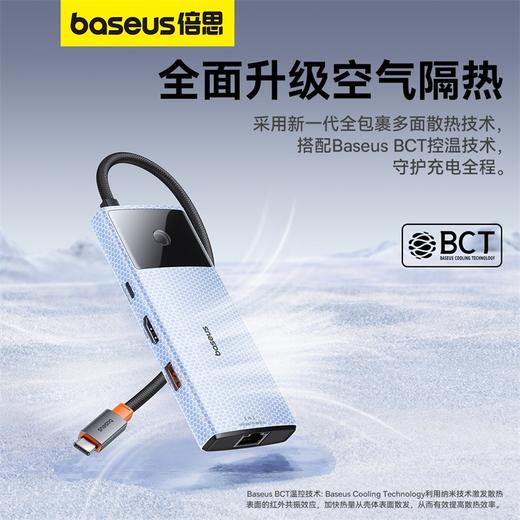 倍思 金属微光系列 2 六合一 USB HUB 扩展坞 商品图5