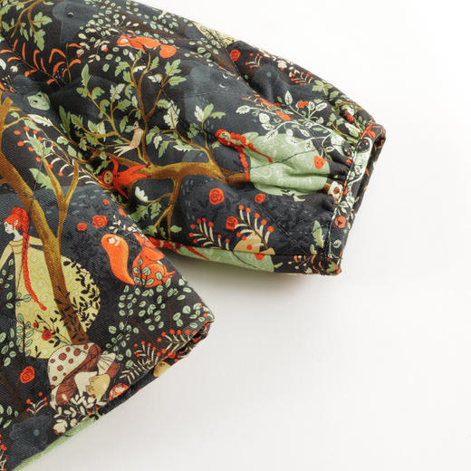 【马克珍妮 芦芙】秋冬装 森林奇遇记夹棉圆领衬衫 231601 商品图3