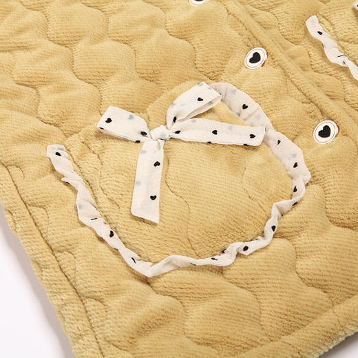 都市丽人法兰绒夹棉女士加厚款长袖长裤类家居服套装LH31G2 商品图5