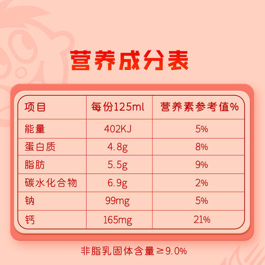 旺仔高钙纯牛奶 商品图3
