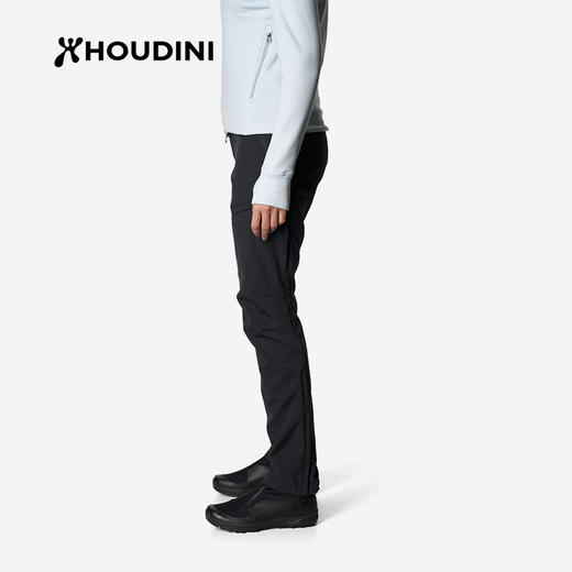 HOUDINI胡丁尼 Motion Top Pants 动能 女户外防风徒步软壳长裤190844 商品图3