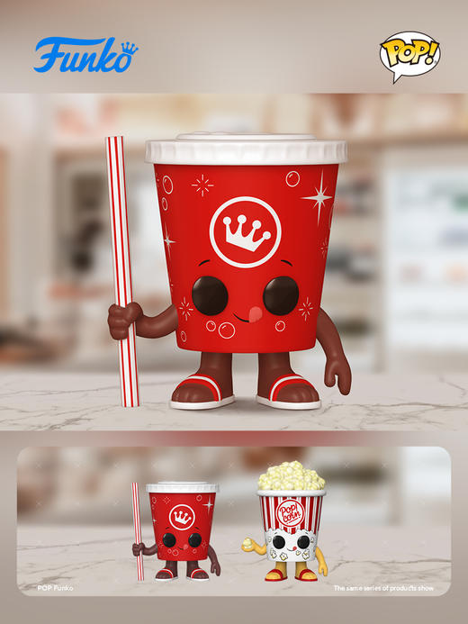 Funko POP! 原创系列电影院冰镇可乐汽水杯公仔手办摆件 64072 商品图1