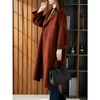 【秋季新款】时尚羊毛呢子大衣女中长款2023秋冬季新款大码开叉宽松呢外套 商品缩略图2