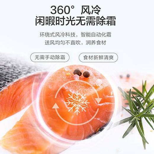 【下单前咨询地址库存】海尔（Haier）406升 一级能效双变频十字双开四开多门家用冰箱超薄BCD-406WLHTDEDSLU1大容量406升级款 商品图6