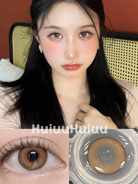 【月抛大直径】Rolalens-焦糖布蕾---14.5mm-【月抛 0-800度 无525/575】