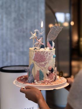 人鱼转身跃入大海 拥抱无尽温柔🎂