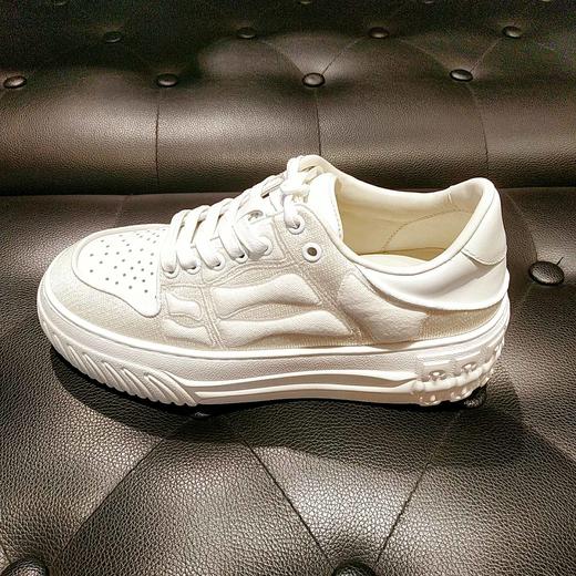 LFGJ 0128 刺绣拼接纯皮小板鞋 商品图1