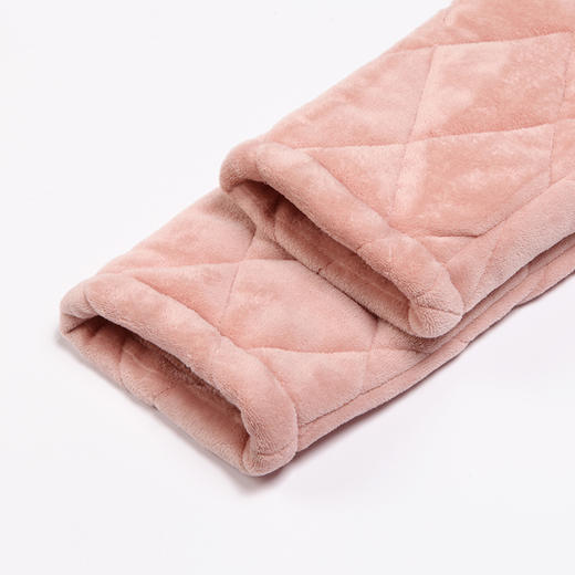 都市丽人法兰绒夹棉女士加厚款长袖长裤类家居服套装LH31F3 商品图8