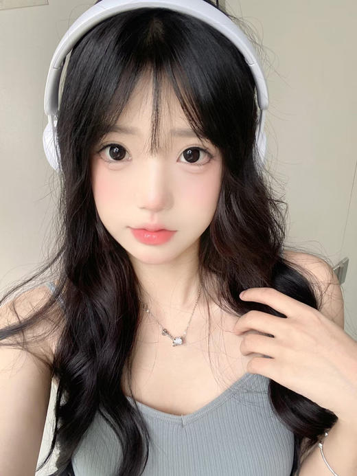 【月抛大直径】Rolalens--宝宝黑--14.5mm-【月抛 0-800度 无525/575】 商品图4