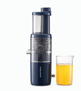 morphy richards摩飞便携原汁机蓝色400ml(接汁杯）  MR9901
