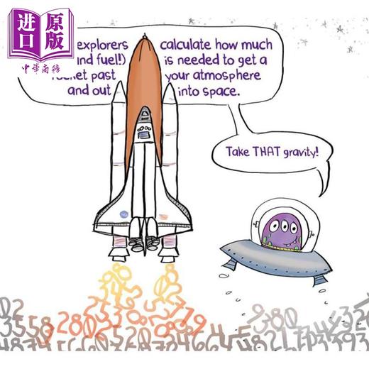 【中商原版】STEM幽默绘本 开始爱上数学 I'm Trying to Love Math 英文原版 儿童学习绘本 自然科学知识 科普绘本 精装进口 商品图3