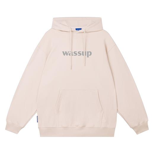 Wassup基础LOGO发泡印花连帽卫衣 商品图14
