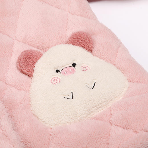 都市丽人眯雅佳米粒绒夹棉童装加厚款长袖长裤类家居服套装JH31A9 商品图8