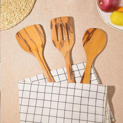 达乐丰 铁梨木锅铲不粘锅专用无漆长柄实木锅铲耐高温炒菜铲子饭勺 商品图7