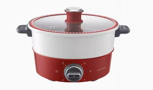morphy richards摩飞多功能升降料理锅(红)4L  MR9090 商品图0