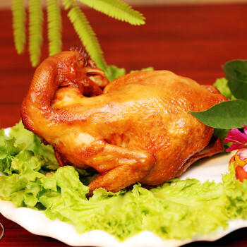 乡盛五香鸡550g 烧鸡德州风味扒鸡经典熟食腊味脱骨手撕鸡肉 商品图3