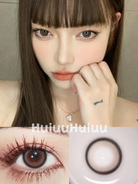 【中直径】HANCON-微笑弹珠黑--14.2mm【半年抛 0-800度 无525/575】