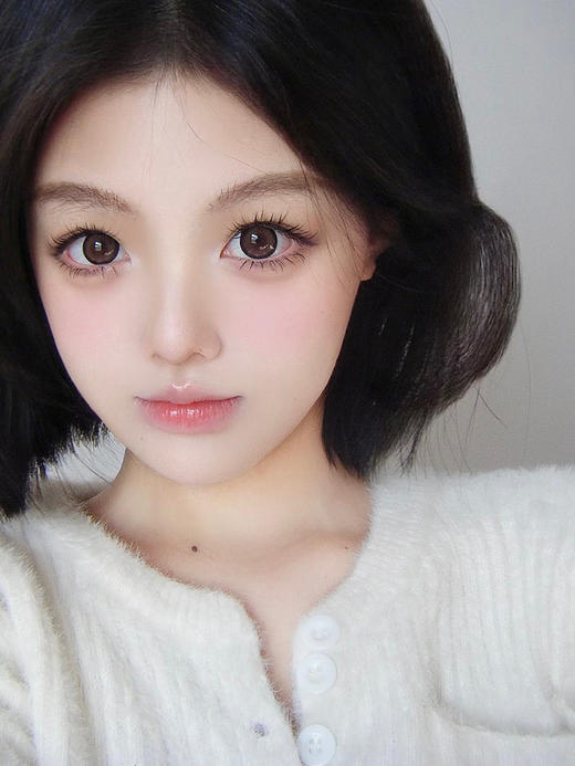 【月抛大直径】Rolalens--布朗棕--14.5mm-【月抛 0-800度 无525/575】 商品图3