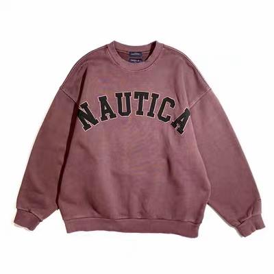 帆船 秋冬简约 400克重 水洗休闲宽松圆领卫衣男女款 NT-2678 商品图10