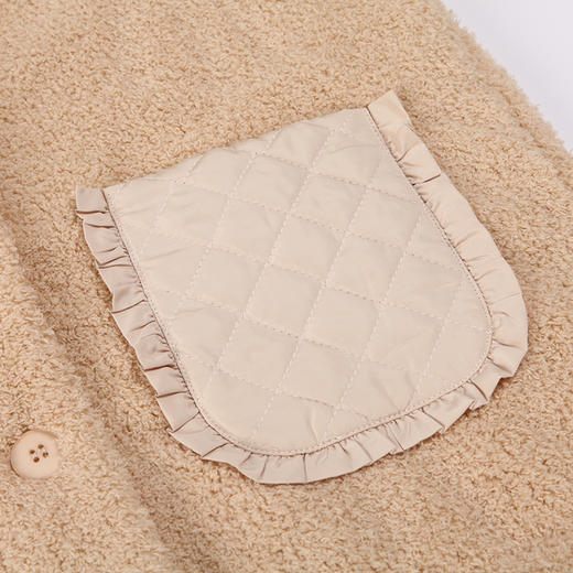 都市丽人生活家居女士睡衣生活居家双面玉晶绒法兰绒厚款长袖长裤类家居服套装LH31K1 商品图2