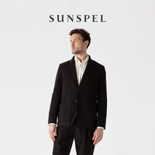 SUNSPEL秋冬男士灯芯绒无内衬西装夹克外套 商品图1