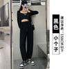【潮流ins的不二之选！】美式灰色运动裤女春秋季高腰宽松直筒休闲卫裤小个子阔腿裤潮ins lmzb 商品缩略图14