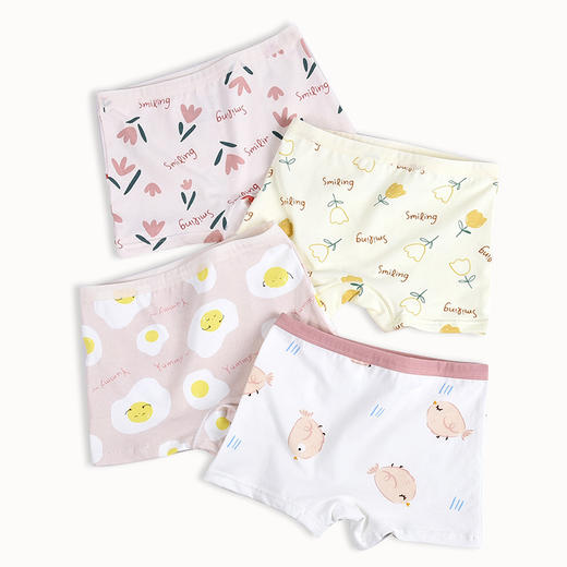 儿童内裤纯棉平角裤婴儿宝宝小学生小孩子中大童女童全棉短裤批发 商品图4