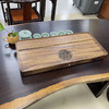 龙福-胡桃木芳华茶盘家用整块原实木中式现代排水式茶台(约73*29*4.5cm) 商品缩略图3