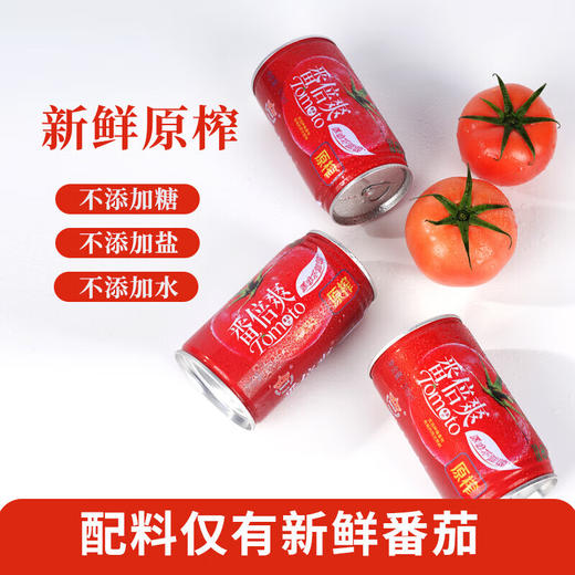 【2023年新货】（京东/顺丰）冠农番倍爽（无糖）番茄汁 零添加  番茄 商品图3