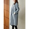 【秋季新款】中长款双面呢大衣女2023秋季新款宽松韩版直筒过膝毛呢子外套 商品缩略图4