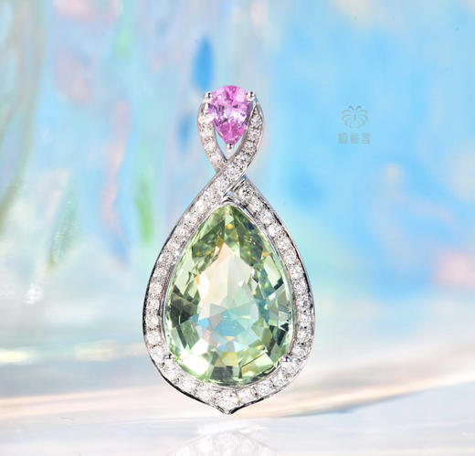 【薄荷香味】碧玺挂坠   CB12305086 商品图0