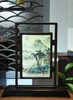 粉彩溪山雅居图插屏 商品缩略图0