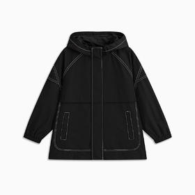 【MQD】童装儿童春秋新款连帽风衣宝宝时尚休闲潮流外套9633W1011