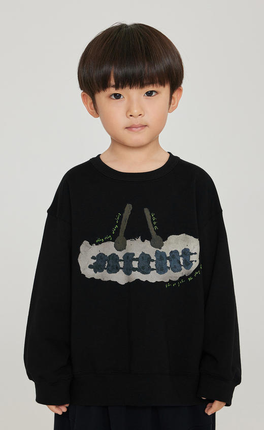 jnby  23年秋款  圆领套头卫衣  1N9411510 商品图6