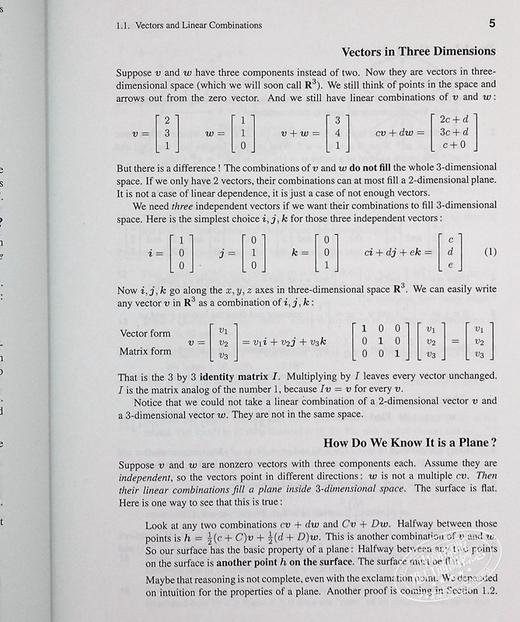 预售 【中商原版】线性代数入门  英文原版 Introduction to Linear Algebra 精装 Gilbert Strang 第6版 商品图6