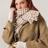 冬季新款【千鸟格仿羊绒围巾】加厚格子围巾  仿羊绒保暖流苏披肩  多色可选 商品缩略图2