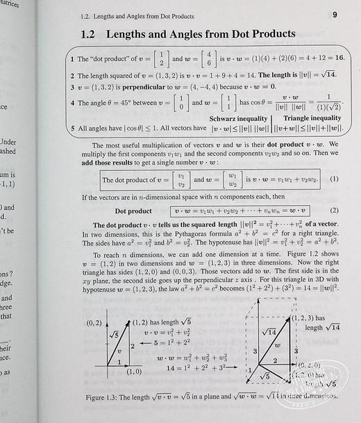 预售 【中商原版】线性代数入门  英文原版 Introduction to Linear Algebra 精装 Gilbert Strang 第6版 商品图7