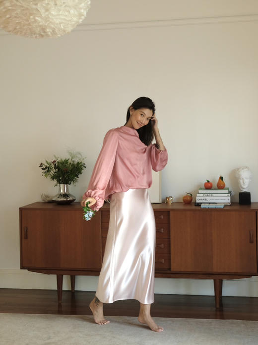 my pink satin skirt 商品图6
