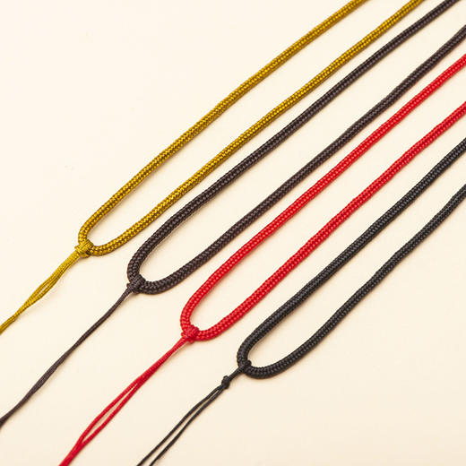 可调节编织挂绳子项链男女士无吊坠复古配链饰品配饰简约最长约70cm 商品图0