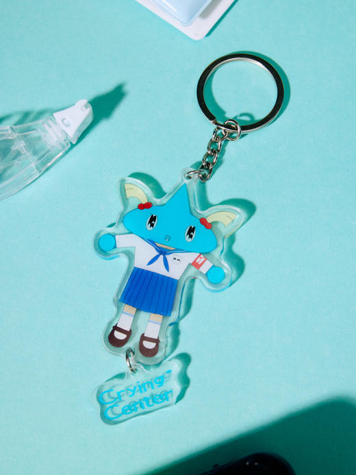 CryingCenter哭喊中心 泪仔卡通插画卡册钥匙链贴纸复古y2k 商品图4