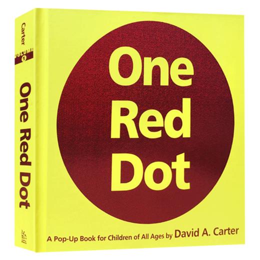 一个红点 儿童艺术启蒙立体书 英文原版绘本 One Red Dot A Pop-Up Book for Children 数字形状认知趣味 英文版进口原版英语书籍 商品图3