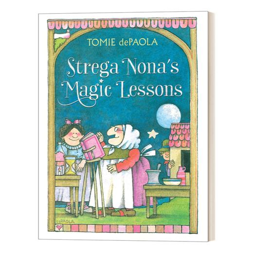 英文原版 Strega Nona's Magic Lessons 巫婆奶奶的魔法课  凯迪克奖得主作品 英文版 进口英语原版书籍 商品图1