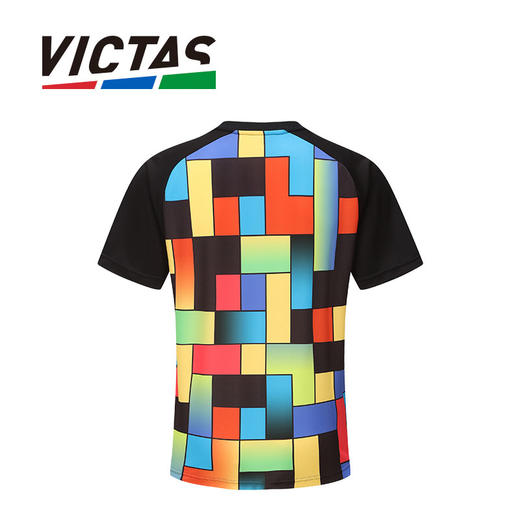 维克塔斯VICTAS乒乓球服086108 VC-108乒乓球衣专业乒乓T恤短袖比赛服双色可选 商品图2